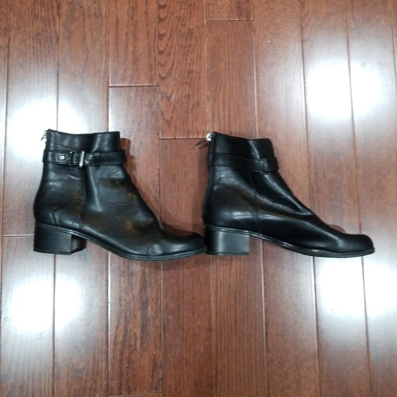 Bandolino Shoes Black Vinyl Boots Poshmark